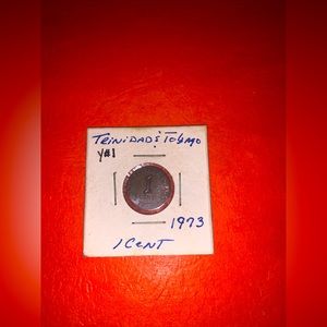 1973 1 Cent Trinidad and Tobago Coin